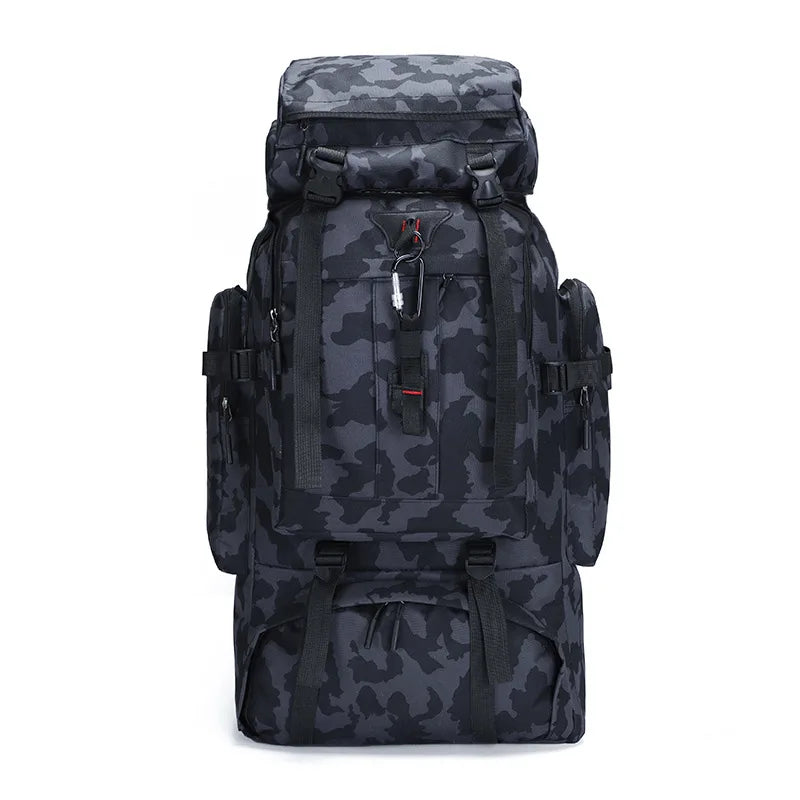 80L Large Capacity Waterproof Camouflage Outdoor Backpack