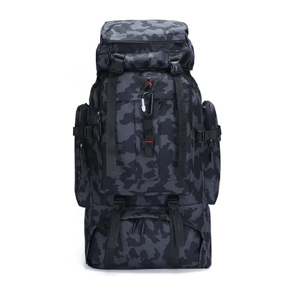 80L Large Capacity Waterproof Camouflage Outdoor Backpack