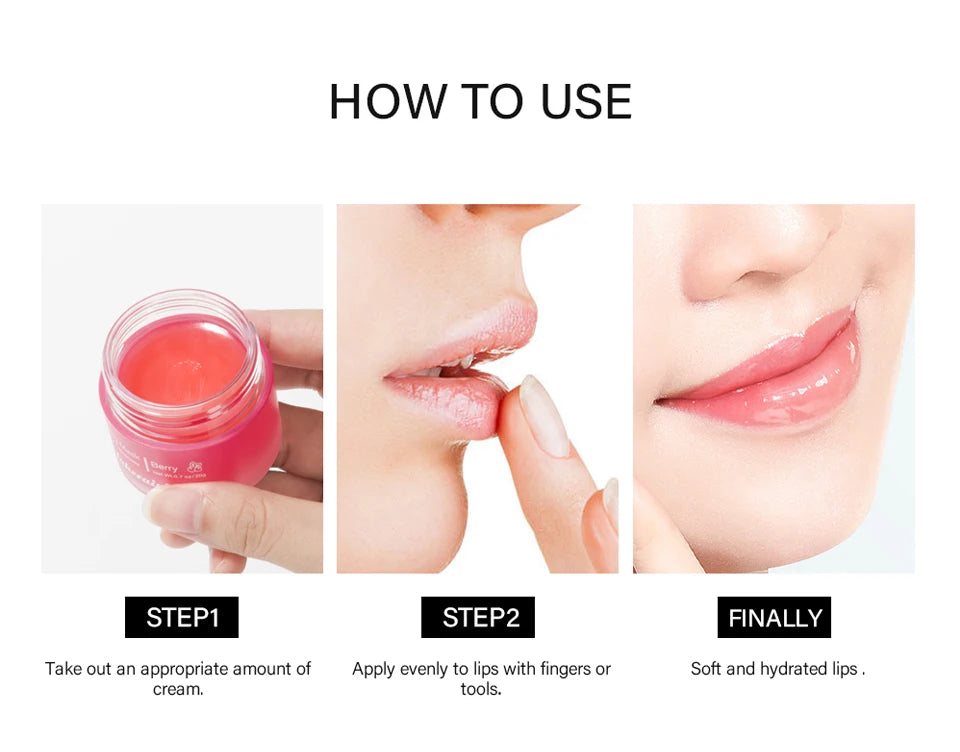 20g Night Lip Mask – Moisturizing, Lip Line & Lipitis Treatment