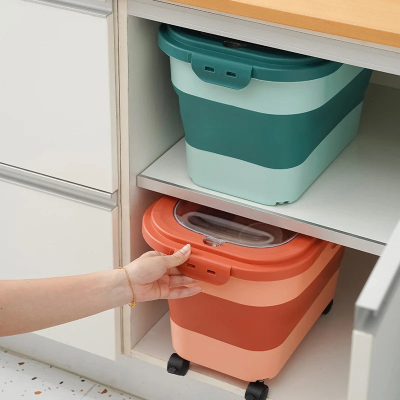 13/33LB Collapsible Cat Dog Food Storage
