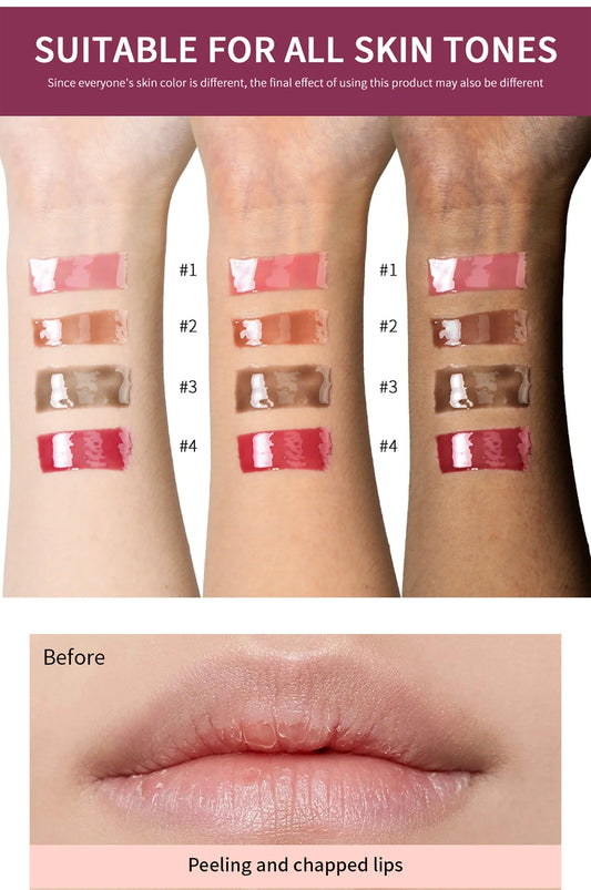 10ml Mirror Lip Glaze – Jelly Lip Oil for Shine, Moisture & Care