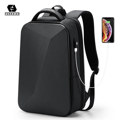 Cartmela Fenruien Laptop Backpack | Waterproof Travel Bag with USB Charging