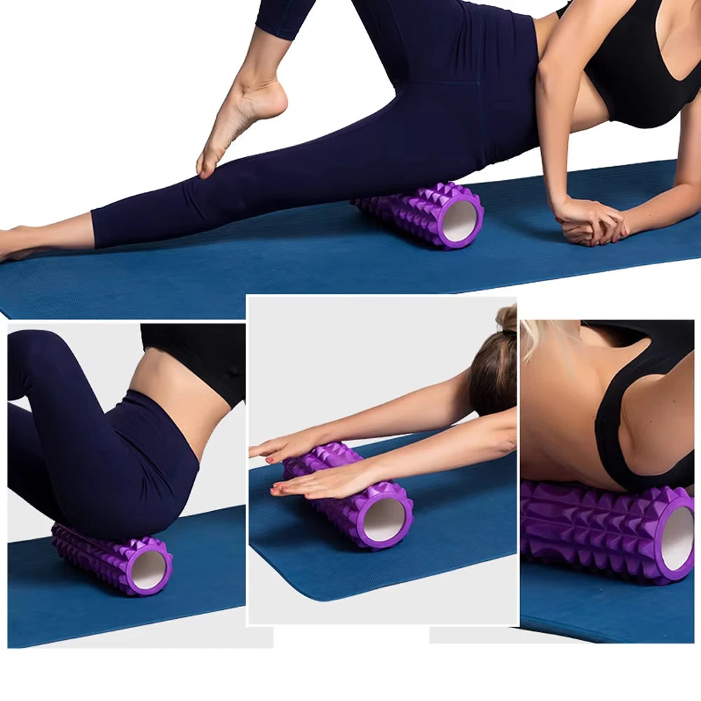 Foam Massage Roller – Hollow Yoga Column for Muscle Relief & Recovery