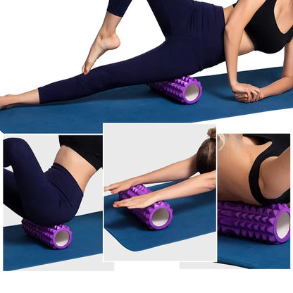 Foam Massage Roller – Hollow Yoga Column for Muscle Relief & Recovery