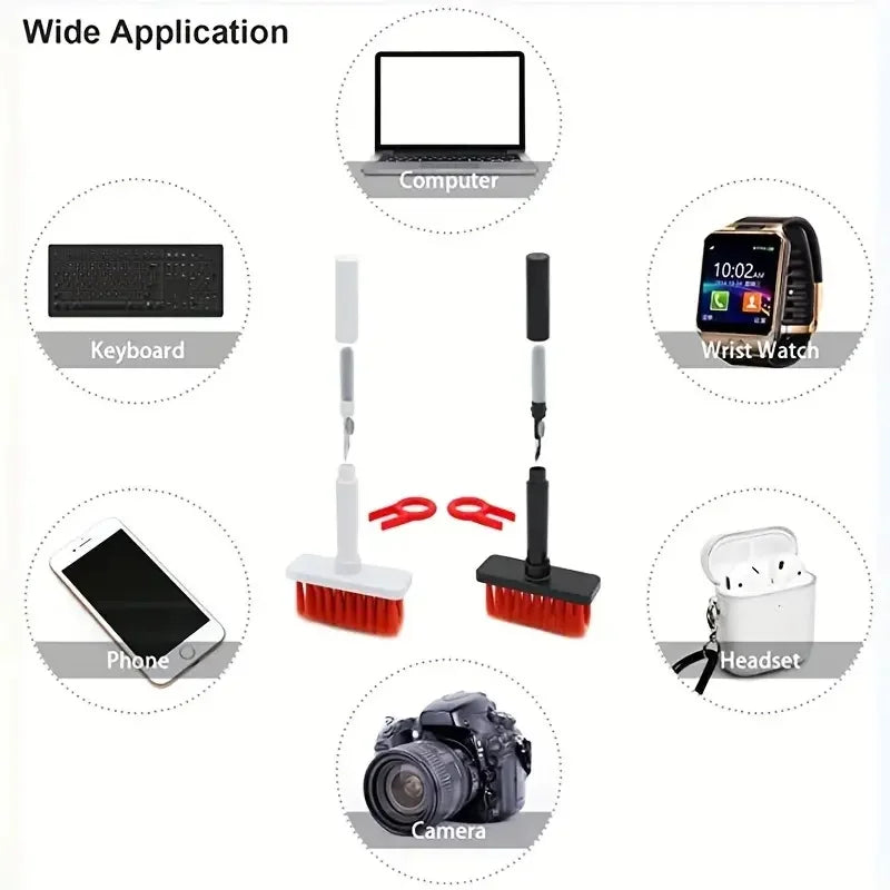 5-in-1 Keyboard & Earbud Cleaning Kit – Brush, Keycap Puller & More