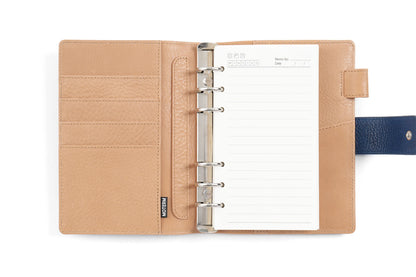 Elite Personal Size Rings Planner – Vegetable Tanned Leather, 25mm Rings