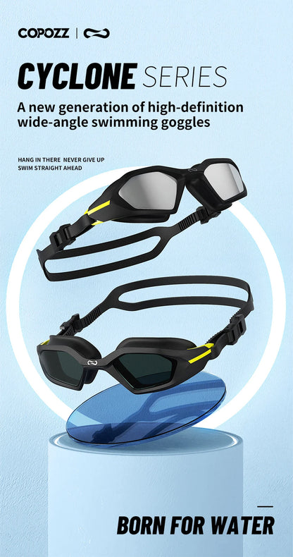 Professional Swimming Goggles – Anti-Fog, UV, Waterproof Fit