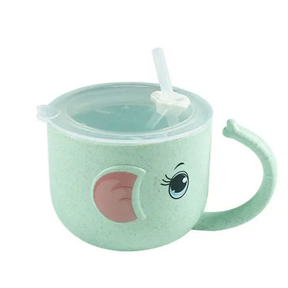 Cartmela Cartoon Elephant Baby Training Cup