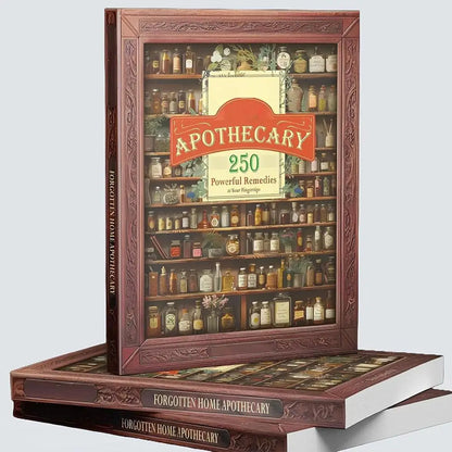 Forgotten Home Apothecary Book – 250 Natural Remedies Guide