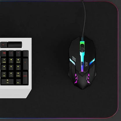 2023 Ergonomic Gaming Mouse – USB Backlit Computer & Laptop Mouse