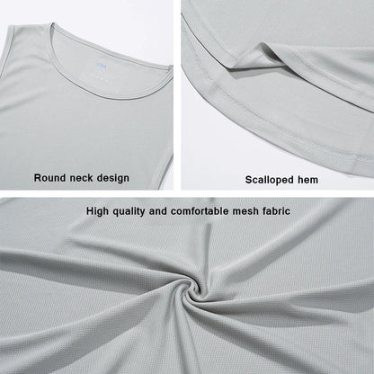 Men's Gym Tank Top – Quick-Dry Sleeveless Workout Shirt