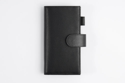 Pebbled Leather Planner Cover – Fits Weeks & Skinny Mini Planners