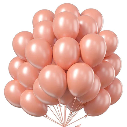 10–100pcs Pearl Latex Balloons – Party & Baby Shower Decor
