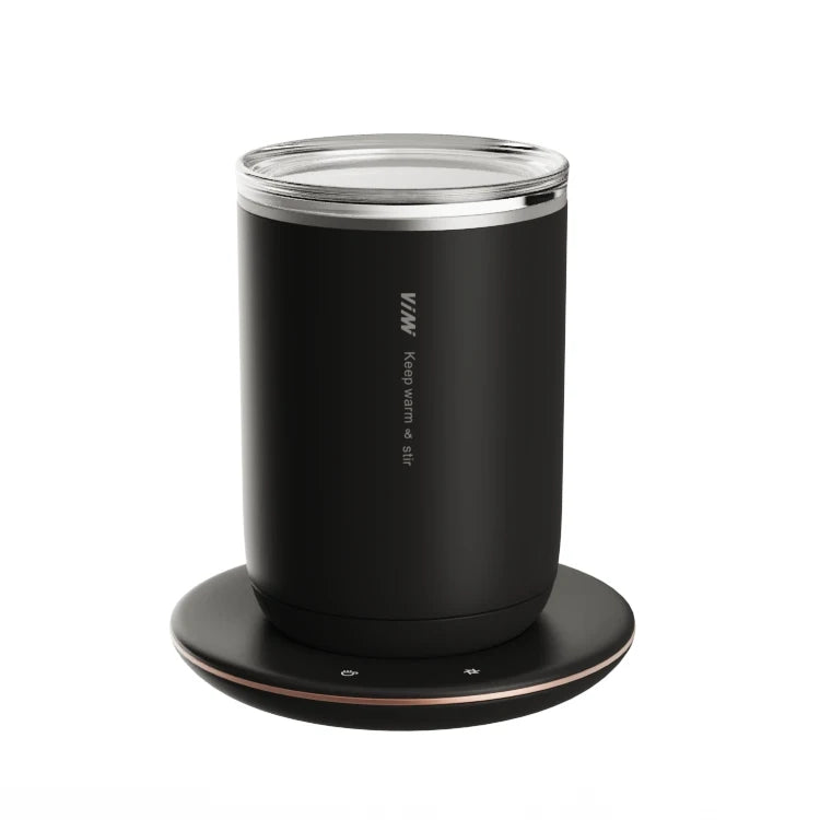 2-in-1 Magnetic Stirring Mug – USB Coffee Warmer & Mixing Cup