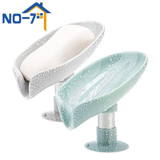 Leaf Shape Soap Holder with Suction Cup