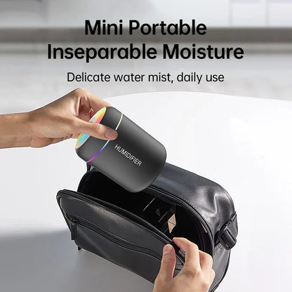 180ML Mini USB Air Humidifier – Essential Oil Aroma Diffuser