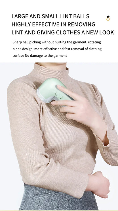 Portable Electric Fabric Lint Remover & Shaver