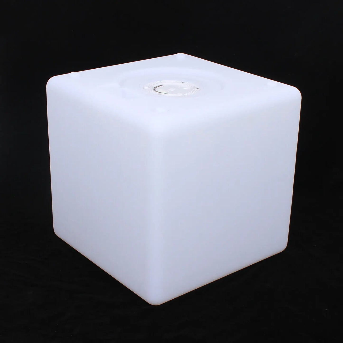 LED Cube Bar Stool Chair with 16 RGB Colors & Remote – 17" Light