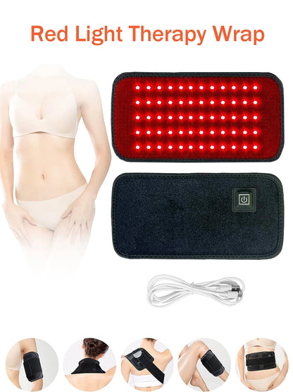 Red & Infrared Light Therapy Belt – 850nm & 660nm Fat Burning Waist Wrap