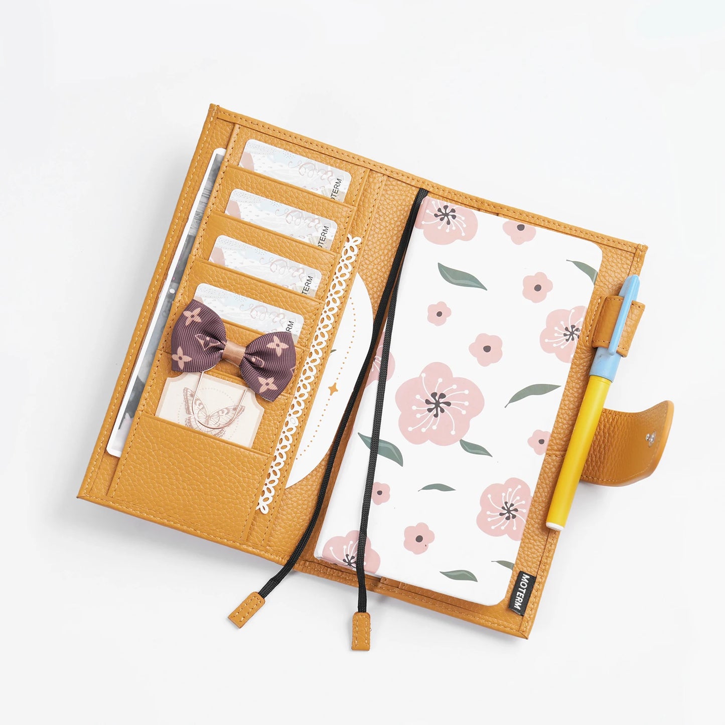 Pebbled Leather Planner Cover – Fits Weeks & Skinny Mini Planners