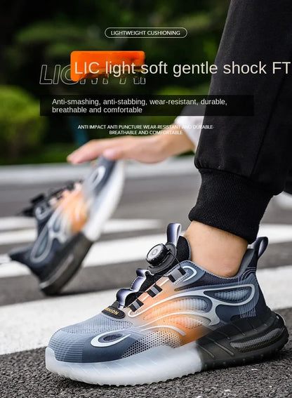 Cartmela Steel Toe Safety Shoes for Men – Breathable