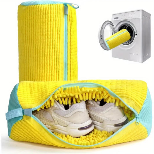 Shoe Washing Bag – Padded Mesh Laundry Protector for Machine Wash
