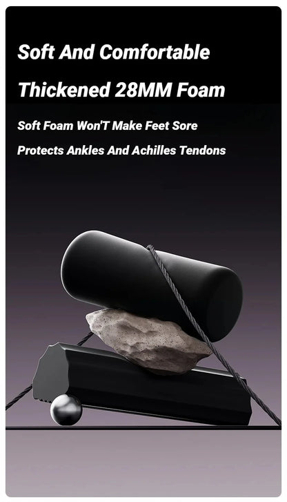 Abdominal Sit-Up Equipment with Suction Cups & Ankle Support
