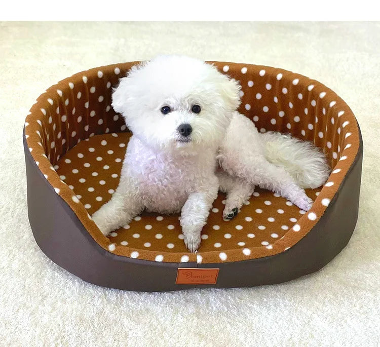 Dog Bed Mat & Sofa Kennel - Soft, Breathable Cushion