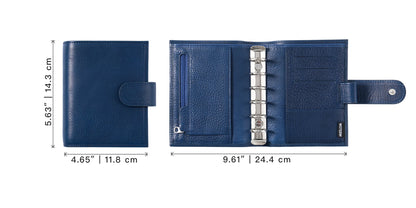 Pocket Size Rings Planner – Full Grain Vegetable Tanned Leather