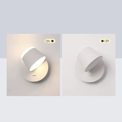 Indoor 8W LED Rotating Wall Light – Ceiling Mounted Reading Lamp