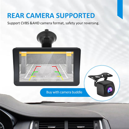 Universal 7" Car Radio Touch Screen with Apple CarPlay & Android
