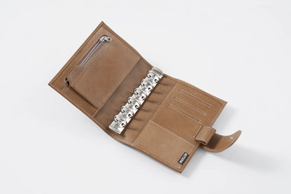 Pocket Size Rings Planner – Full Grain Vegetable Tanned Leather