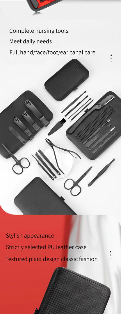 Nail Clipper & Manicure Set – Beauty Tools for Hand & Foot Care