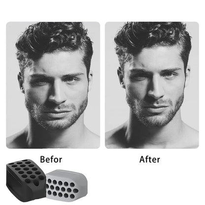 Silicone Jaw Exerciser & Facial Toner – Jawline Fitness Ball Tool