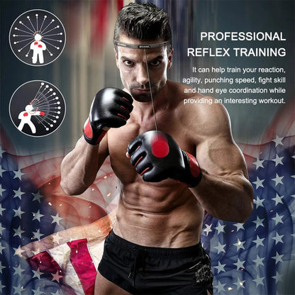 Boxing Reflex Speed Punch Ball – Agility & Reaction Training Tool