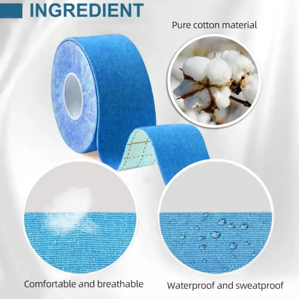 2.5CM x 5M Kinesiology Tape – V-Line Face & Neck Wrinkle Remover