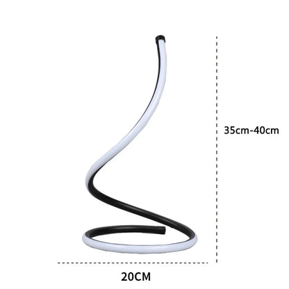 Modern Spiral LED Table Lamp