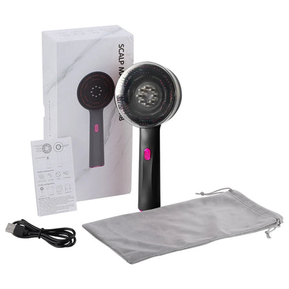 Electric Hair Regrowth Brush – Infrared Scalp Massager Comb