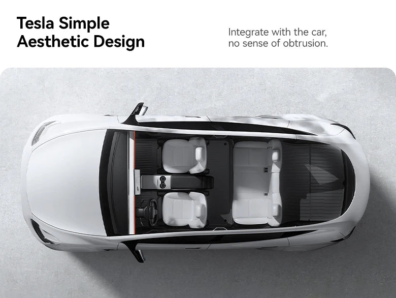 2025 Model Y Floor Mat Set – Waterproof TPE Trunk & Liner Mats