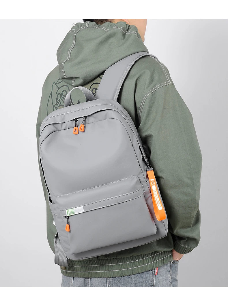 Lightweight Urban Men’s Backpack – Waterproof USB Laptop Bag
