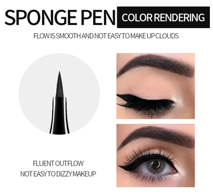 Liquid Eyeliner & Waterproof Mascara Set for Bold Eye Makeup