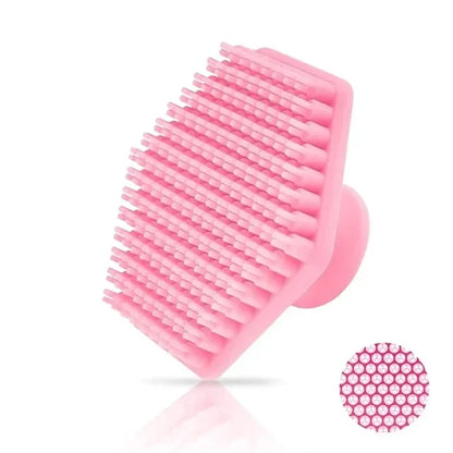Facial Cleansing Silicone Brush – Exfoliating Skin Care Massage Tool