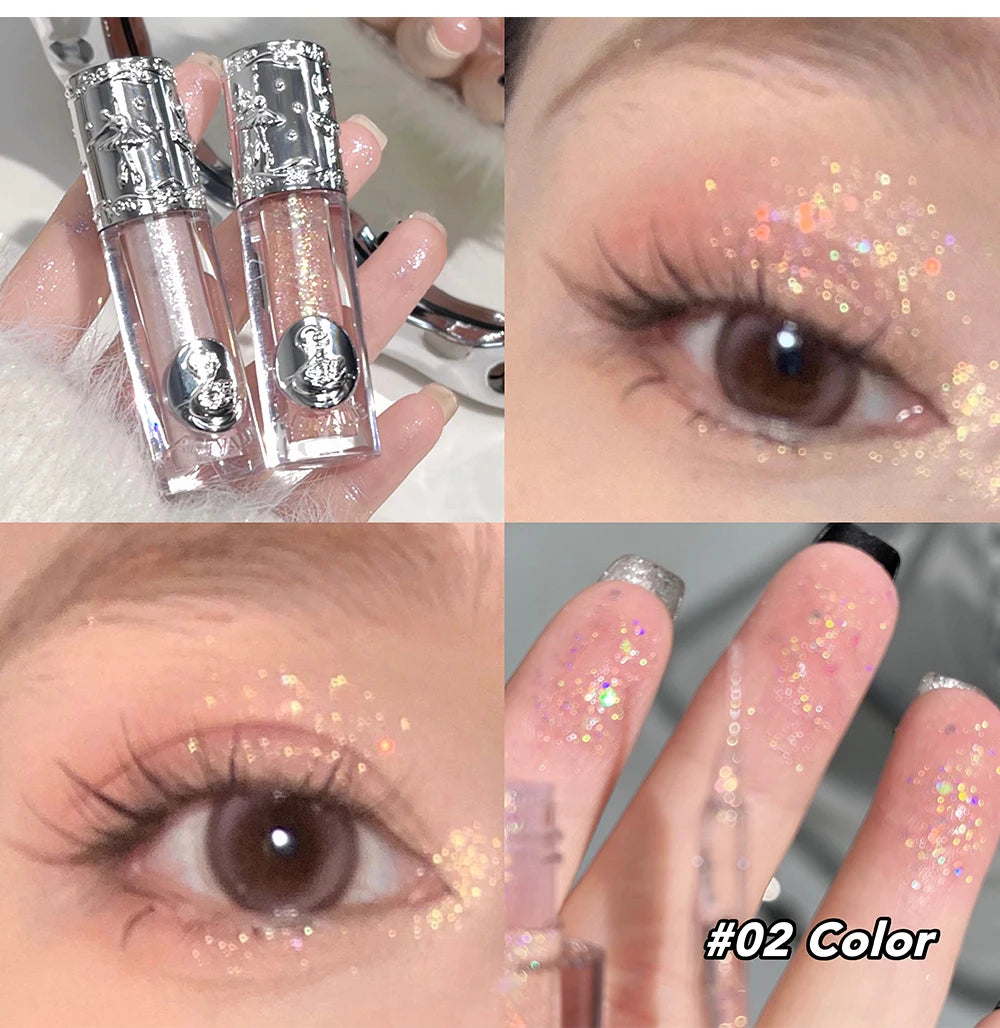 Liquid Shimmer Eyeshadow – Fine Glitter Highlight for Bold Looks