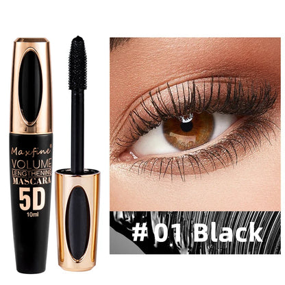 5D Silk Mascara – Long-Lasting Waterproof Volumizing Eye Makeup