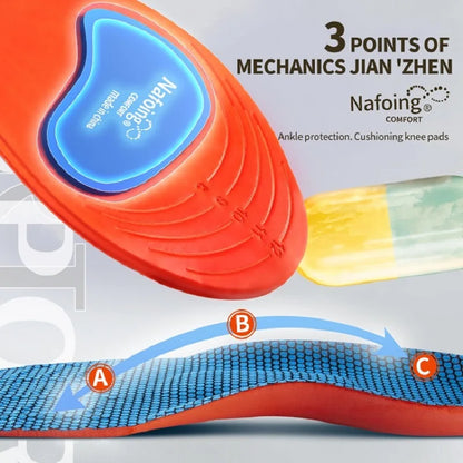 Sport Orthopedic Insoles – Shock-Absorbing EVA Inserts for Men & Women