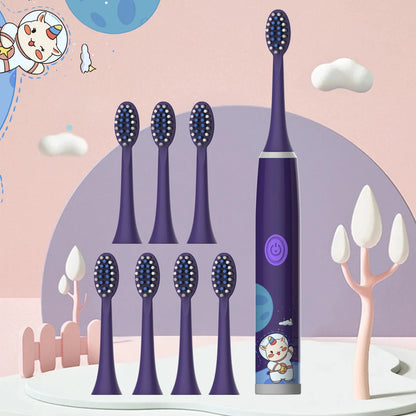 Kids Electric Toothbrush Cartoon Design