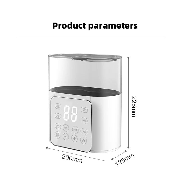 Multifunction Baby Bottle Warmer & Sterilizer – Fast & Precise