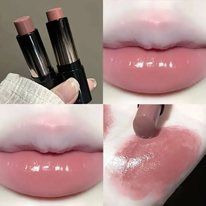 Red Brown Waterproof Lipstick – Moisturizing & Long-Lasting Shine