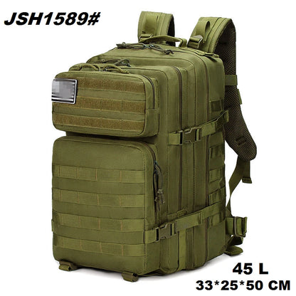 Tactical Backpack – Small Gym, Travel & Hiking Bag with Molle System