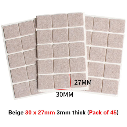 Felt Chair Leg Pads – Anti-Slip, Floor Protectors, Noise Reduction